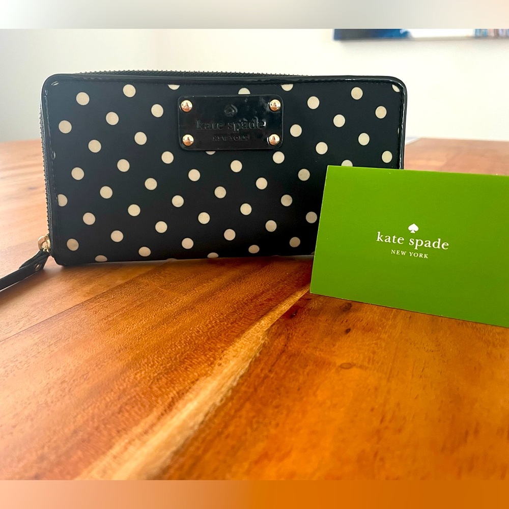 Kate Spade large nylon wallet